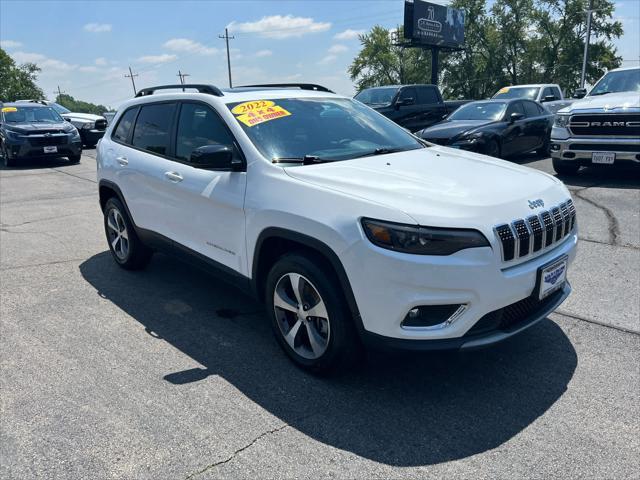 used 2022 Jeep Cherokee car, priced at $28,852