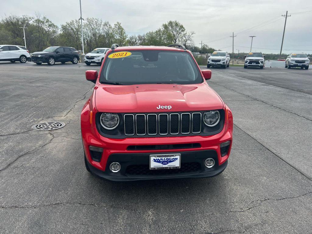 used 2021 Jeep Renegade car, priced at $19,752