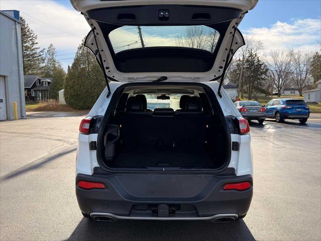 used 2017 Jeep Cherokee car, priced at $14,952