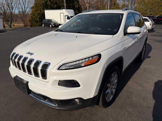 used 2017 Jeep Cherokee car, priced at $14,952