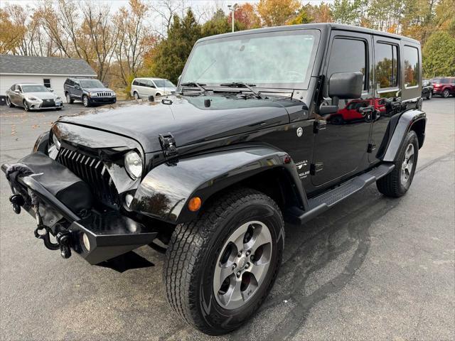 used 2016 Jeep Wrangler Unlimited car, priced at $19,952