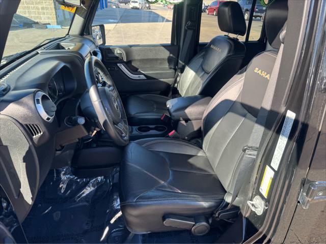 used 2015 Jeep Wrangler Unlimited car, priced at $17,952