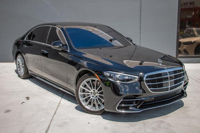 used 2023 Mercedes-Benz S-Class car, priced at $111,495