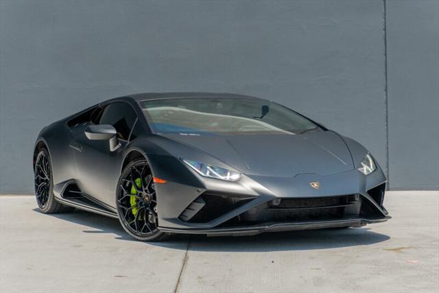 used 2021 Lamborghini Huracan EVO car, priced at $254,995