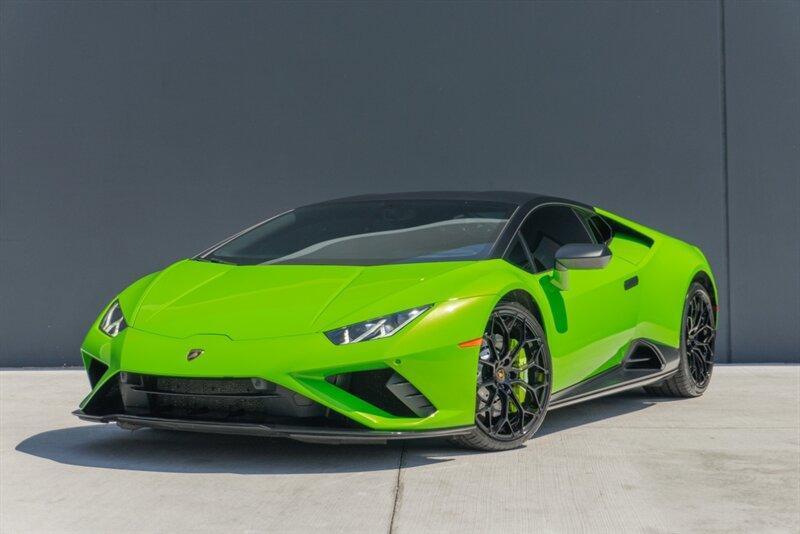used 2021 Lamborghini Huracan EVO car, priced at $249,995