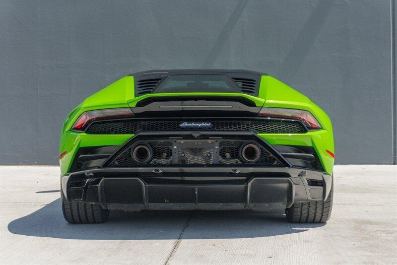 used 2021 Lamborghini Huracan EVO car, priced at $249,995