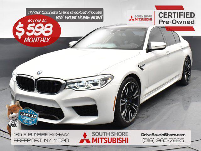 used 2018 BMW M5 car, priced at $49,952