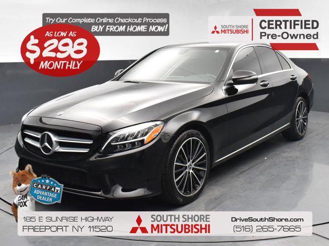 used 2021 Mercedes-Benz C-Class car, priced at $19,952