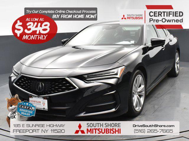 used 2021 Acura TLX car, priced at $21,118