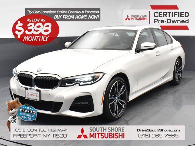 used 2021 BMW 330 car, priced at $27,626