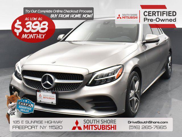used 2020 Mercedes-Benz C-Class car, priced at $22,952