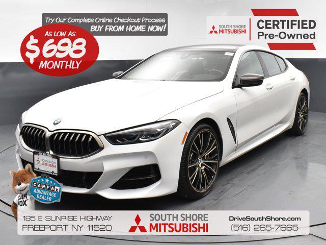 used 2022 BMW M850 Gran Coupe car, priced at $61,526