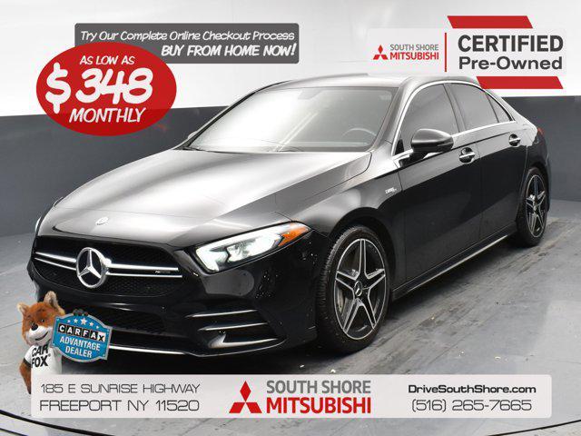 used 2020 Mercedes-Benz AMG A 35 car, priced at $22,252