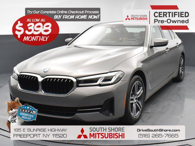 used 2021 BMW 530e car, priced at $28,152