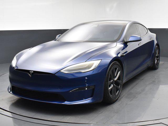 used 2021 Tesla Model S car, priced at $57,752