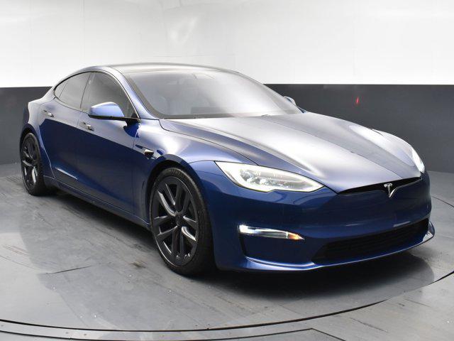 used 2021 Tesla Model S car, priced at $57,752