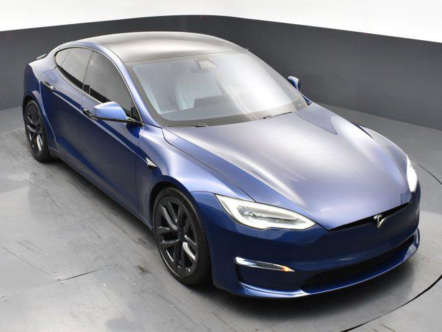 used 2021 Tesla Model S car, priced at $57,752