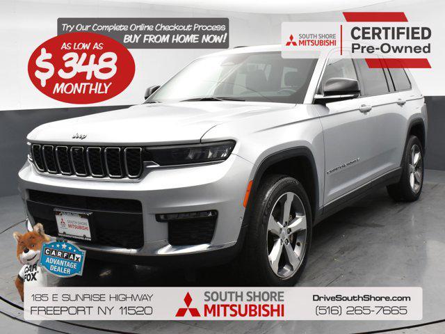 used 2021 Jeep Grand Cherokee L car, priced at $23,518