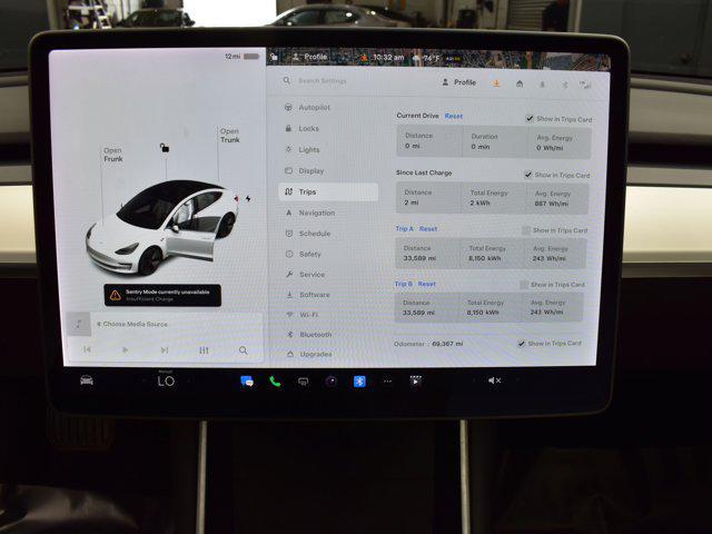 used 2020 Tesla Model 3 car, priced at $15,252
