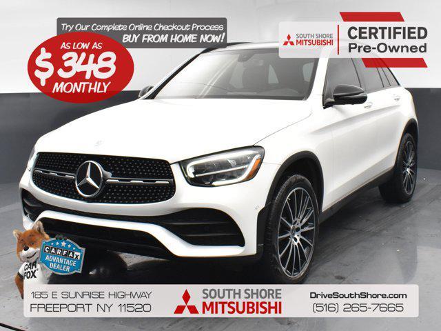 used 2021 Mercedes-Benz GLC 300 car, priced at $24,126