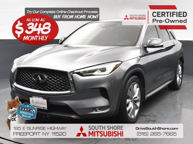 used 2021 INFINITI QX50 car, priced at $23,226