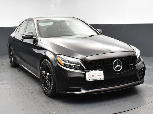 used 2021 Mercedes-Benz AMG C 43 car, priced at $32,352