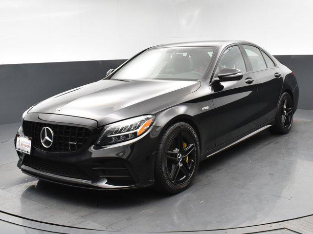 used 2021 Mercedes-Benz AMG C 43 car, priced at $32,352