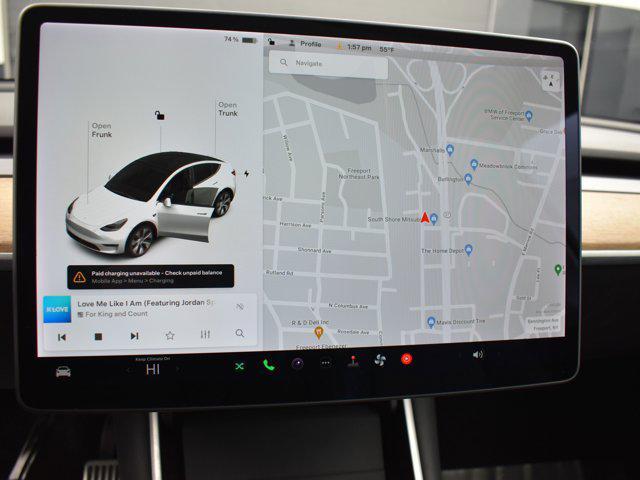 used 2020 Tesla Model Y car, priced at $23,626