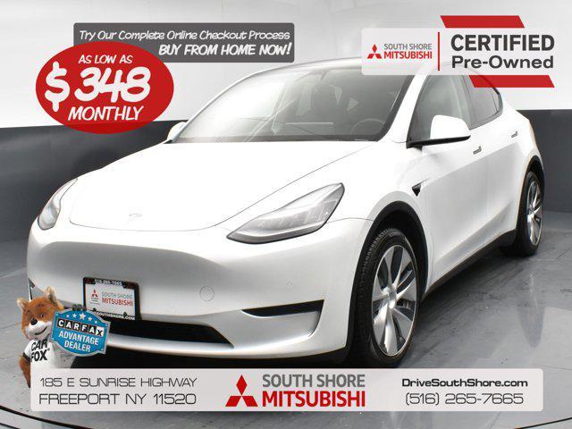 used 2020 Tesla Model Y car, priced at $23,626