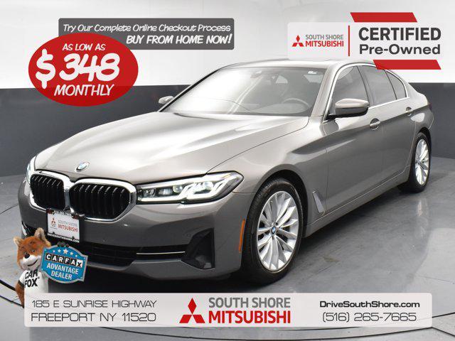 used 2021 BMW 530 car, priced at $24,426