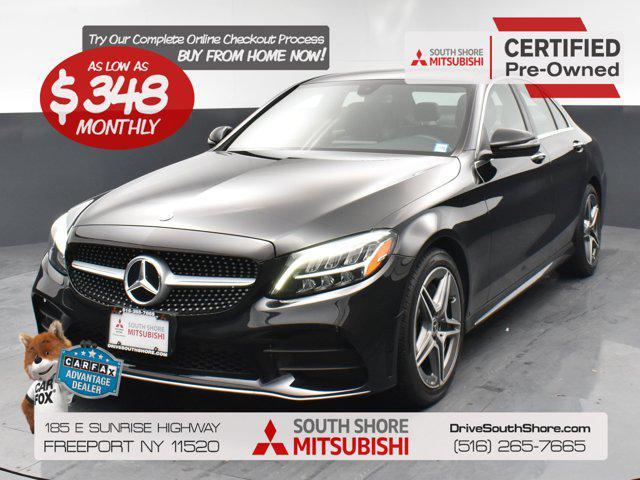 used 2020 Mercedes-Benz C-Class car, priced at $22,952