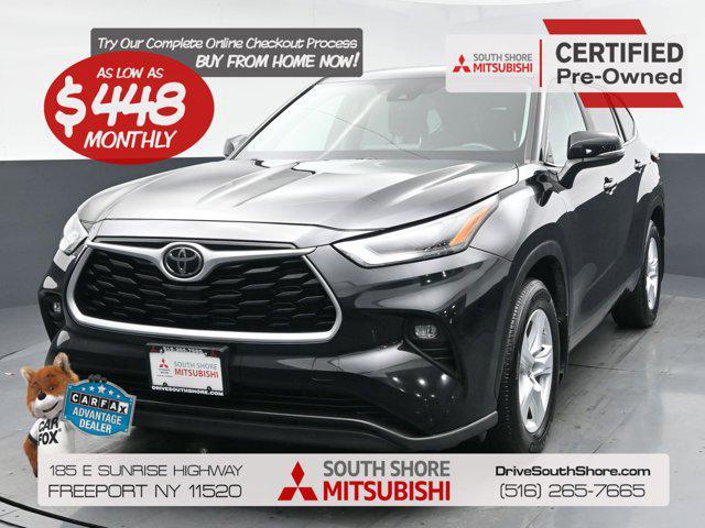 used 2023 Toyota Highlander car, priced at $31,218