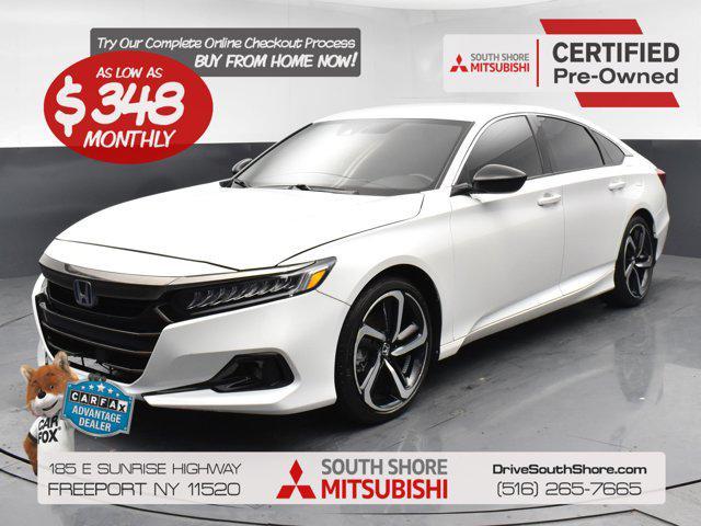 used 2022 Honda Accord Hybrid car, priced at $23,152