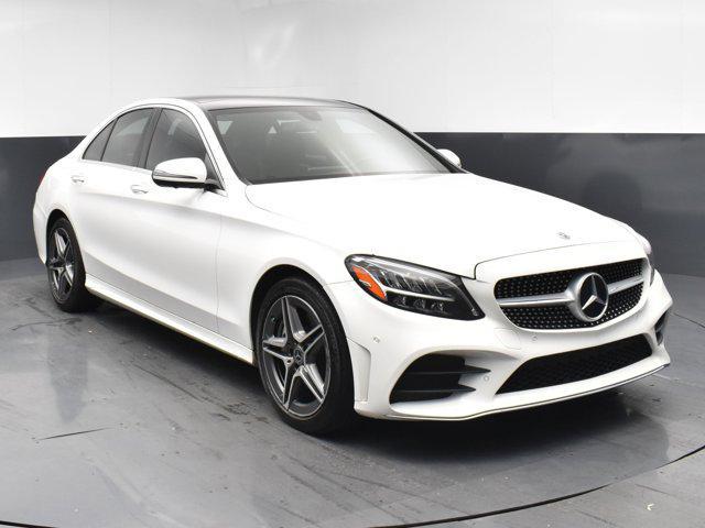 used 2021 Mercedes-Benz C-Class car, priced at $19,952