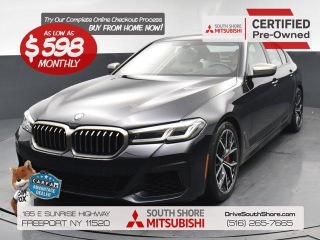 used 2022 BMW M550 car, priced at $42,952