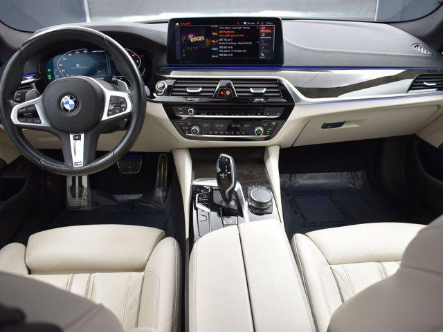 used 2022 BMW M550 car, priced at $42,952