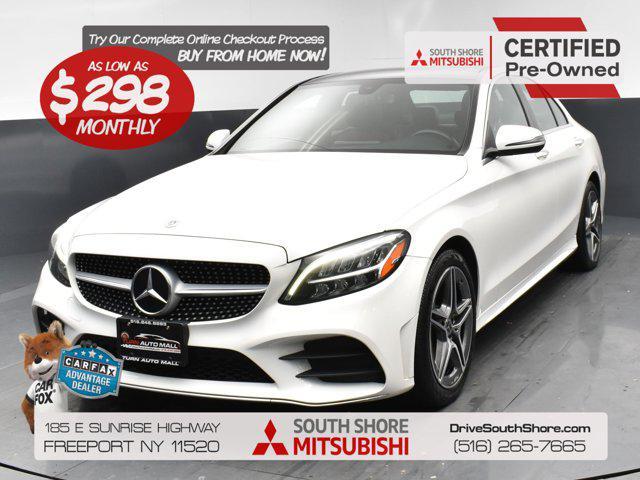 used 2020 Mercedes-Benz C-Class car, priced at $19,926