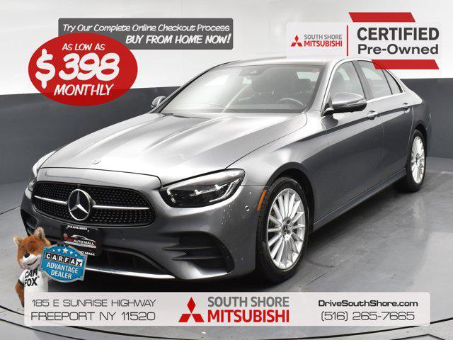 used 2022 Mercedes-Benz E-Class car, priced at $28,795