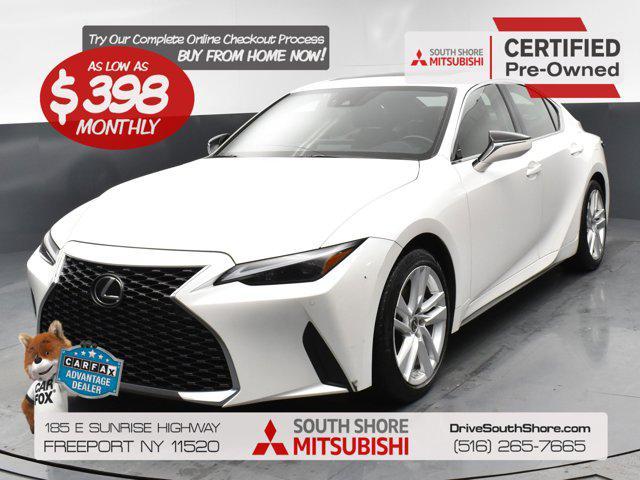 used 2021 Lexus IS 300 car, priced at $25,818