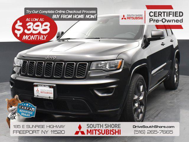 used 2021 Jeep Grand Cherokee car, priced at $25,326