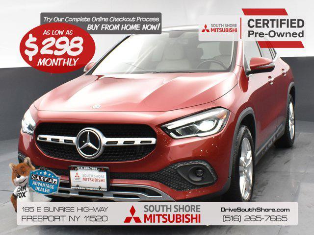 used 2021 Mercedes-Benz GLA 250 car, priced at $18,552