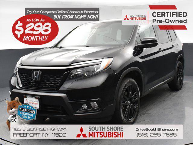 used 2021 Honda Passport car, priced at $19,452