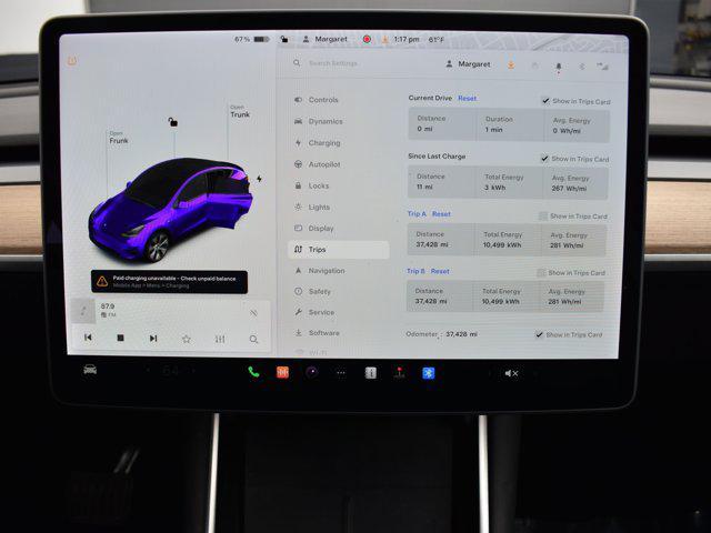 used 2020 Tesla Model Y car, priced at $23,452