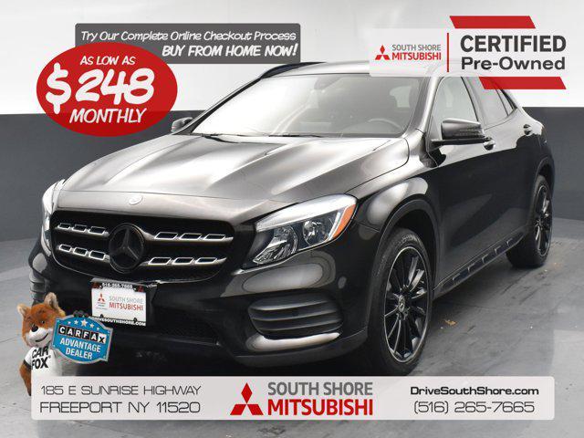 used 2018 Mercedes-Benz GLA 250 car, priced at $14,352