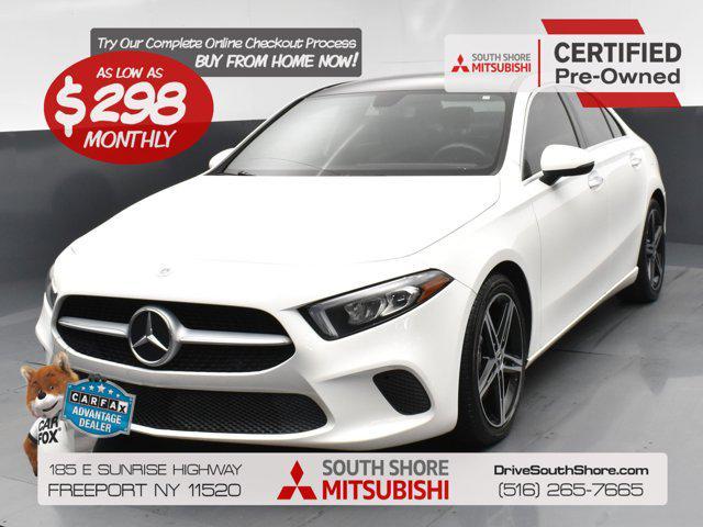 used 2021 Mercedes-Benz A-Class car, priced at $15,218