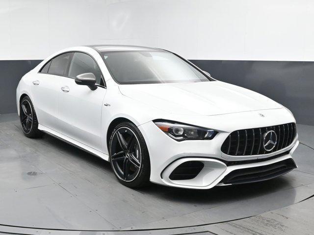 used 2021 Mercedes-Benz AMG CLA 45 car, priced at $33,952