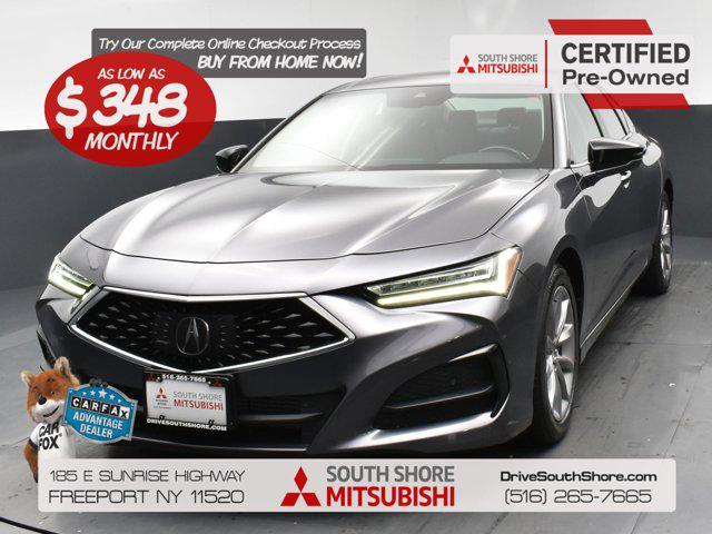 used 2021 Acura TLX car, priced at $21,926