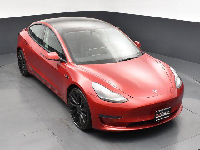 used 2022 Tesla Model 3 car, priced at $23,218