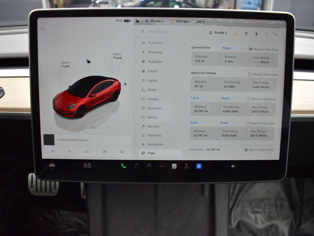 used 2022 Tesla Model 3 car, priced at $23,218