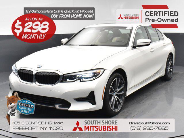 used 2020 BMW 330 car, priced at $19,852